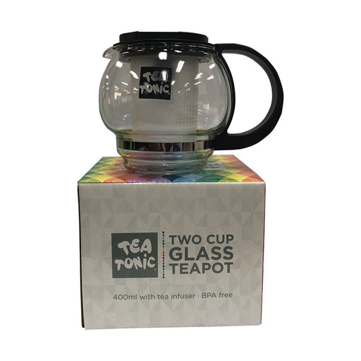 TEA TONIC Glass Tea Pot (2 cups) - Go Vita Burwood