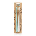 THE NATURAL FAMILY CO. Bio Toothbrush Ivory Twin Pack - Go Vita Burwood