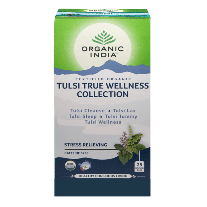 ORGANIC INDIA Tulsi True Wellness Collec 25 TB - Go Vita Burwood