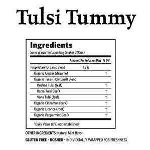 ORGANIC INDIA Tulsi Tummy 25 TB - Go Vita Burwood