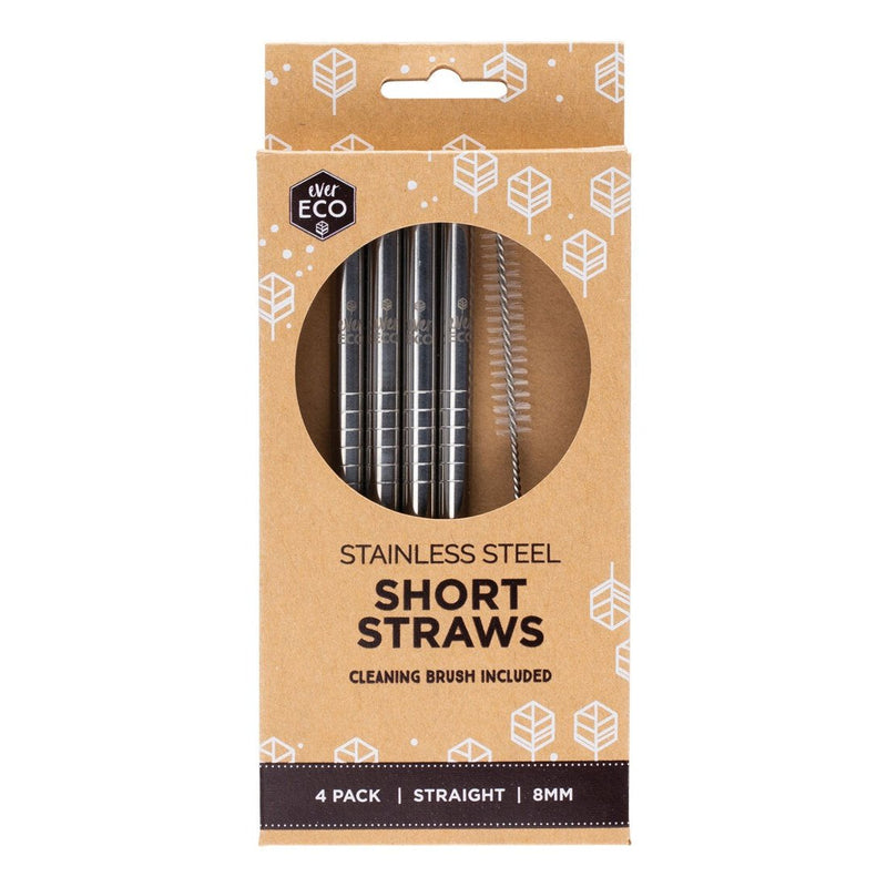 EVER ECO Ss Short Straw X4 + Brush - Go Vita Burwood