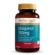 HERBS OF GOLD Ubiquinol 150Mg 30C - Go Vita Burwood