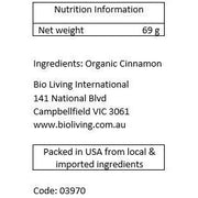 SIMPLY ORGANIC Vietnamese Cinnamon - Go Vita Burwood