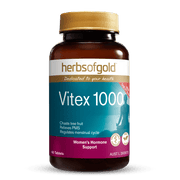 HERBS OF GOLD Vitex 1000 60T - Go Vita Burwood