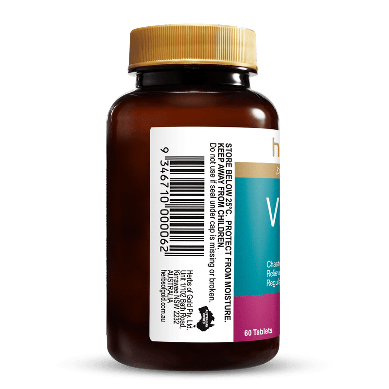 HERBS OF GOLD Vitex 1000 60T - Go Vita Burwood