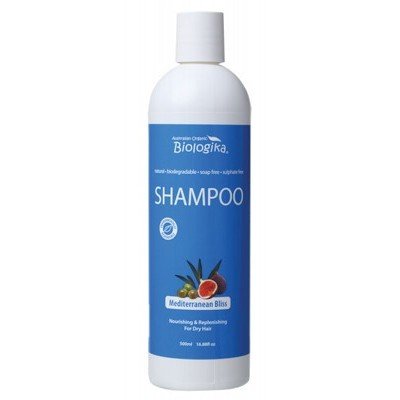 BIOLOGIKA Shampoo Mediterranean Bliss (Dry Hair) 500ml - Go Vita Burwood