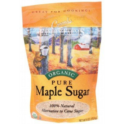 COOMBS FAMILY FARMS Maple Sugar 100% Pure 170g - Go Vita Burwood