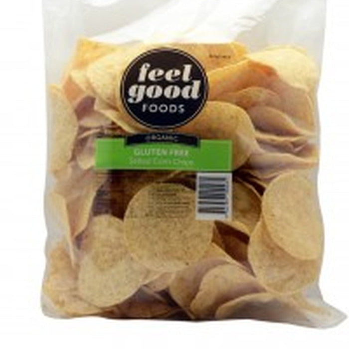 FEEL GOOD FOODS Org Salted Corn Chips 400G - Go Vita Burwood