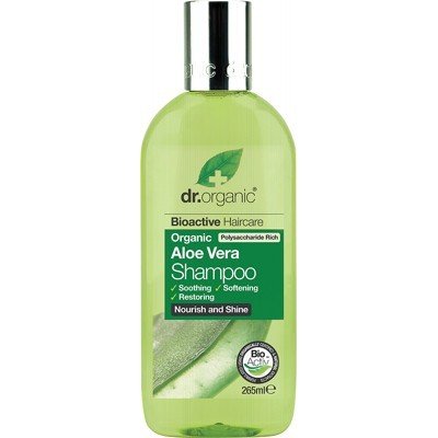 DR ORGANIC Shampoo Organic Aloe Vera 265ml - Go Vita Burwood