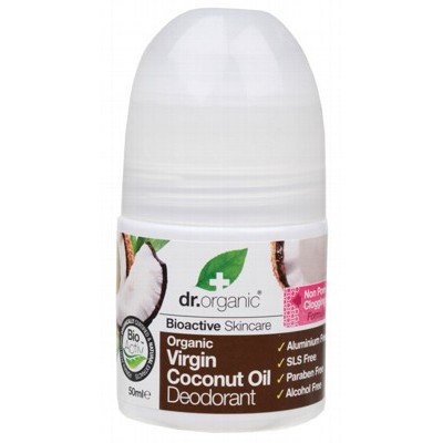 DR ORGANIC Roll-on Deodorant Organic Oil 50ml - Go Vita Burwood