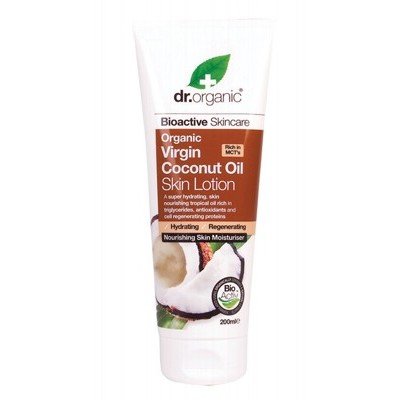 DR ORGANIC Skin Lotion Organic Virgin Coconut Oil 200ml - Go Vita Burwood