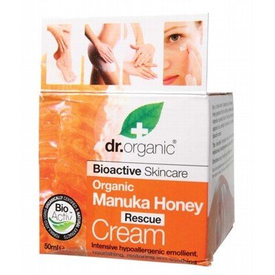 DR ORGANIC Rescue Cream Organic Manuka Honey 50ml - Go Vita Burwood