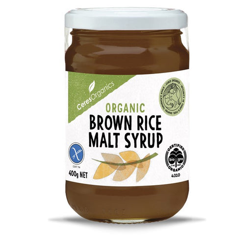 CERES ORGANICS Brown Rice Malt Syrup 400g - Go Vita Burwood