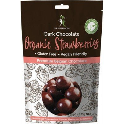 DR SUPERFOODS Organic - Dark Chocolate 125g - Go Vita Burwood
