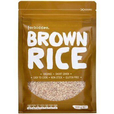 FORBIDDEN Rice Short Grain 500g - Go Vita Burwood