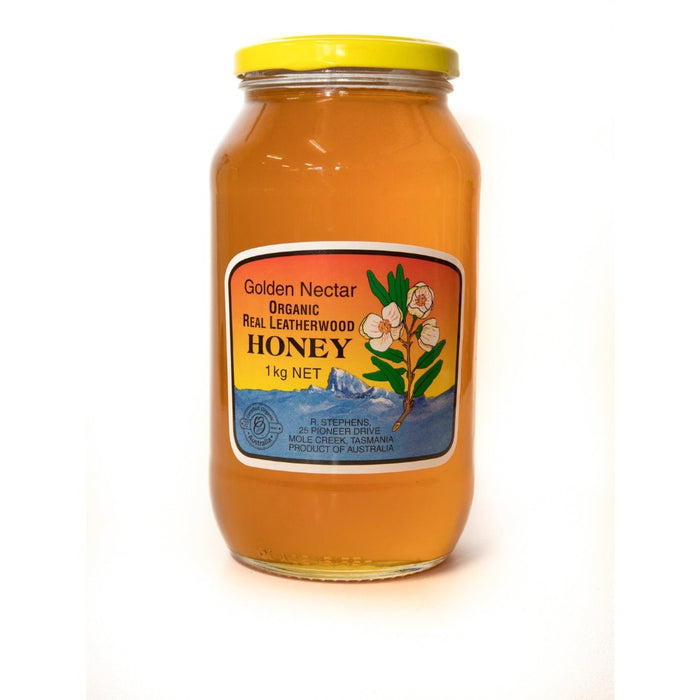 Golden Nectar Honey Leatherwood 1Kg - Go Vita Burwood