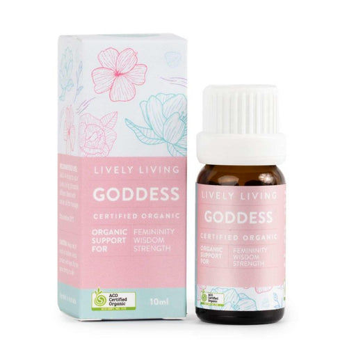 LIVELY LIVING Goddess Org Blend 10Ml - Go Vita Burwood