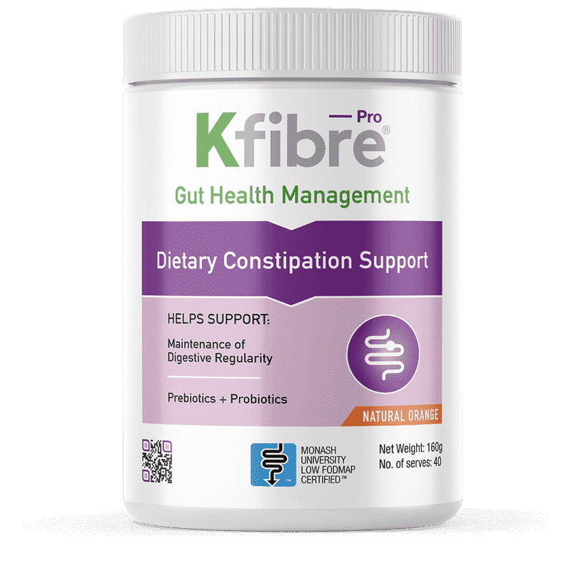 Kfibre Pro Dietary Constipation Support Natural Orange 160g