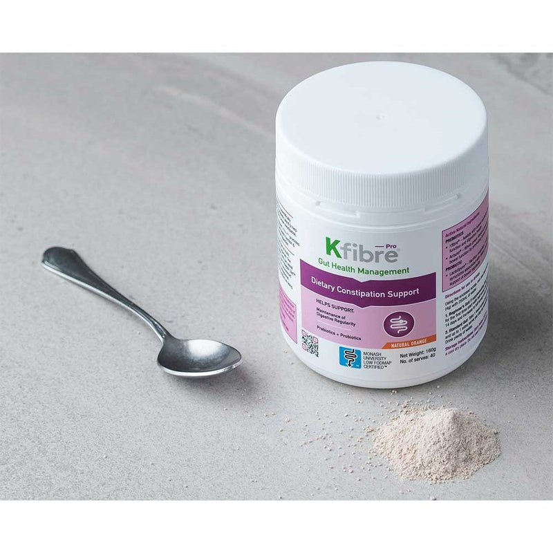 Kfibre Pro Dietary Constipation Support Natural Orange 160g