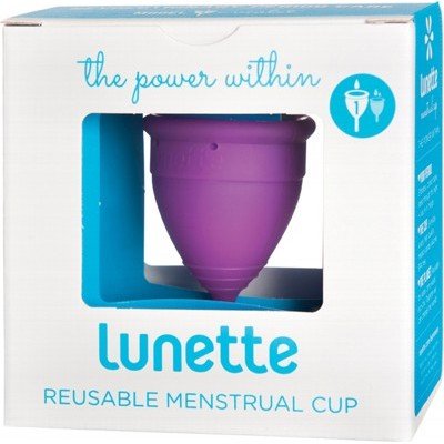 LUNETTE Reusable Menstrual Cup - Violet Model - Go Vita Burwood