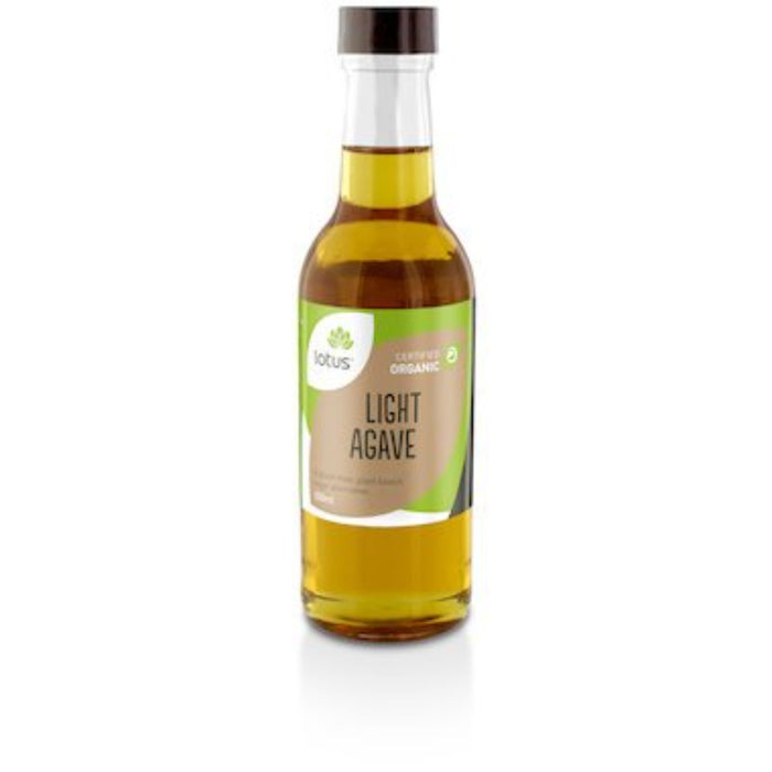 LOTUS Agave Light Organic 250mL - Go Vita Burwood