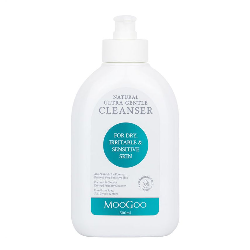 MOOGOO Ultra Gentle Cleanser 500ml - Go Vita Burwood
