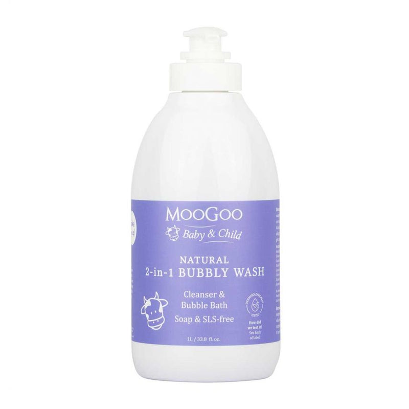MOOGOO Bubbly Wash 1L - Go Vita Burwood