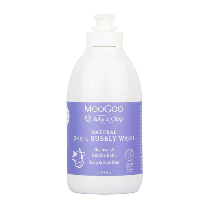 MOOGOO Bubbly Wash 1L - Go Vita Burwood