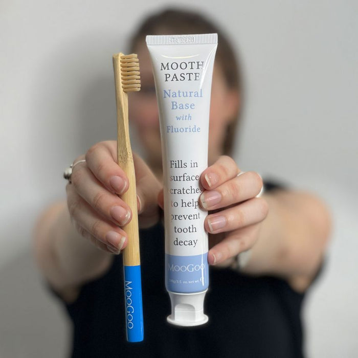 MOOGOO Moothpaste With Fluoride 100g - Go Vita Burwood