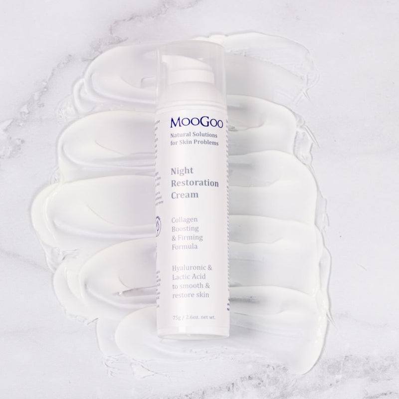 MOOGOO Night Face Cream 75g - Go Vita Burwood