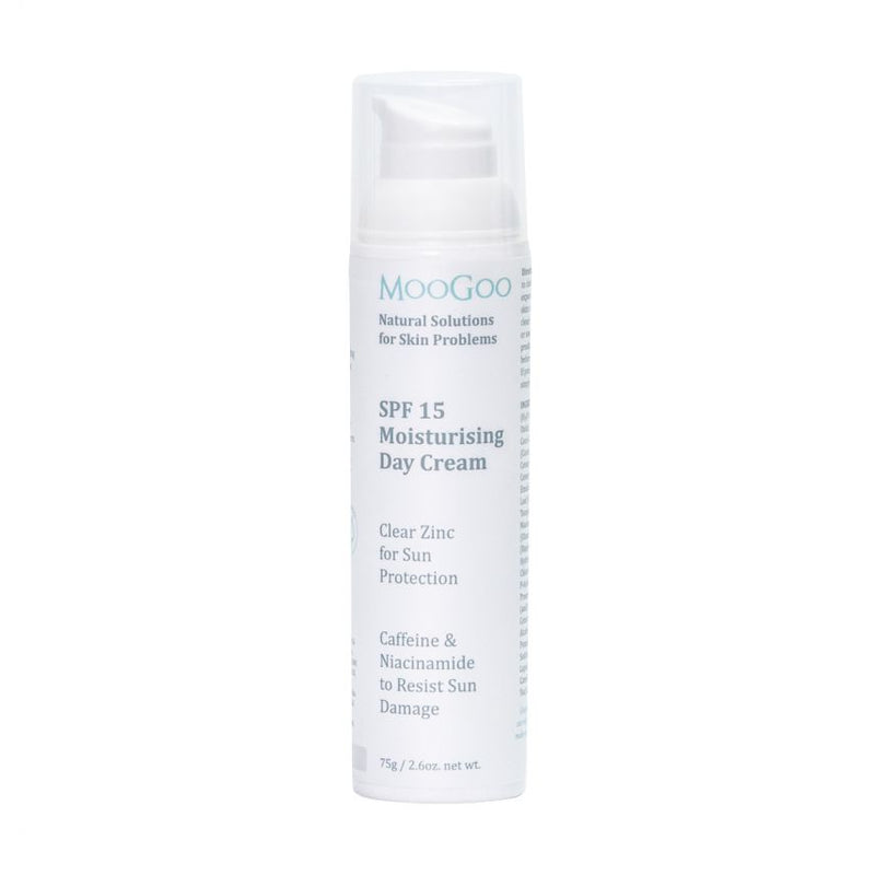 MOOGOO SPF 15 Moisturising Day Cream 75g - Go Vita Burwood