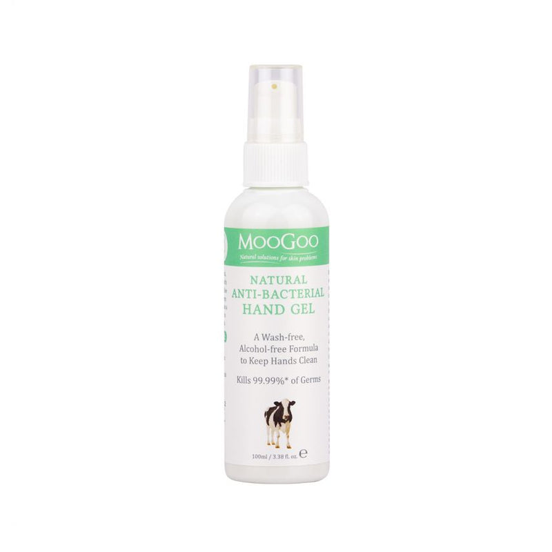 MOOGOO Anti-Bacterial Hand Gel 100ml - Go Vita Burwood