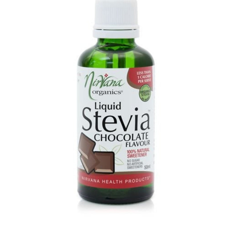 NIRVANA ORGANICS Liquid Stevia 50 ml - Go Vita Burwood