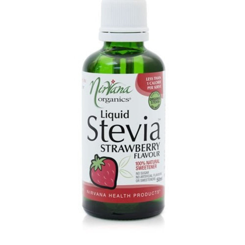 NIRVANA ORGANICS Liquid Stevia 50 ml - Go Vita Burwood