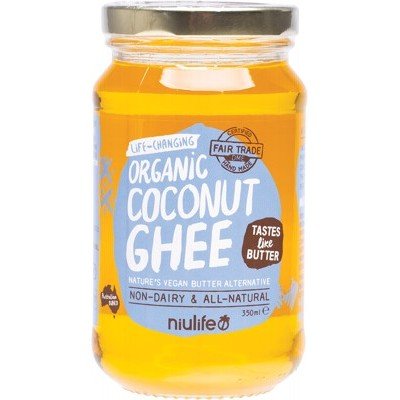 NIULIFE Coconut Ghee Vegan Butter Alternative 350ml - Go Vita Burwood