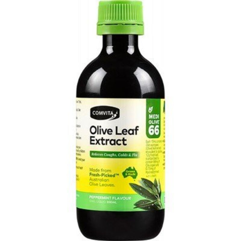COMVITA Olive Leaf Extract Peppermint (Medi Olive 66) - Go Vita Burwood