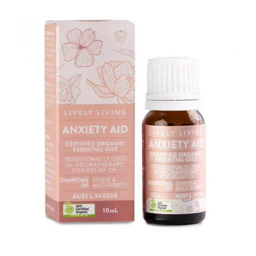 LIVELY LIVING Anxiety Aid 10Ml - Go Vita Burwood