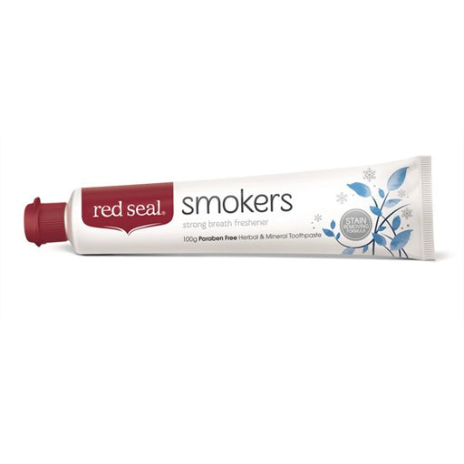 RED SEAL Seal Smokers Toothpaste 100G - Go Vita Burwood