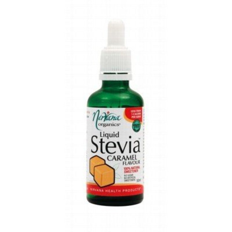 NIRVANA ORGANICS Liquid Stevia 50 ml - Go Vita Burwood