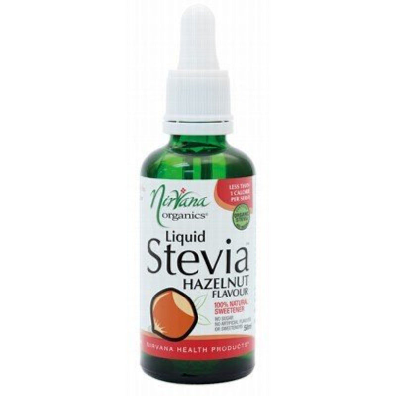 NIRVANA ORGANICS Liquid Stevia 50 ml - Go Vita Burwood