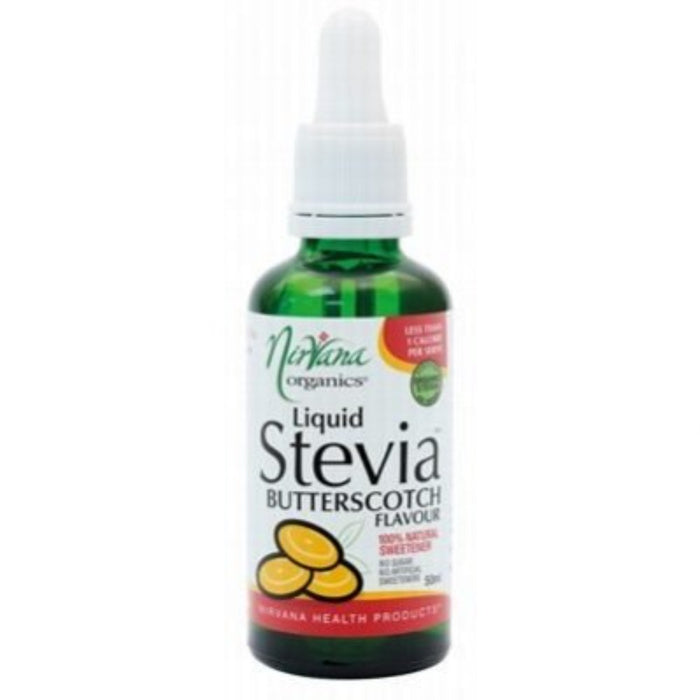 NIRVANA ORGANICS Liquid Stevia 50 ml - Go Vita Burwood