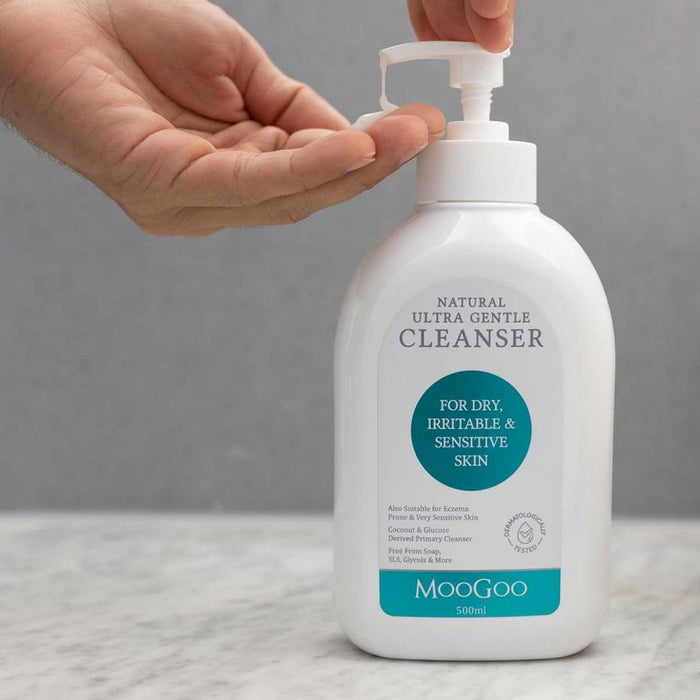 MOOGOO Ultra Gentle Cleanser 500ml - Go Vita Burwood