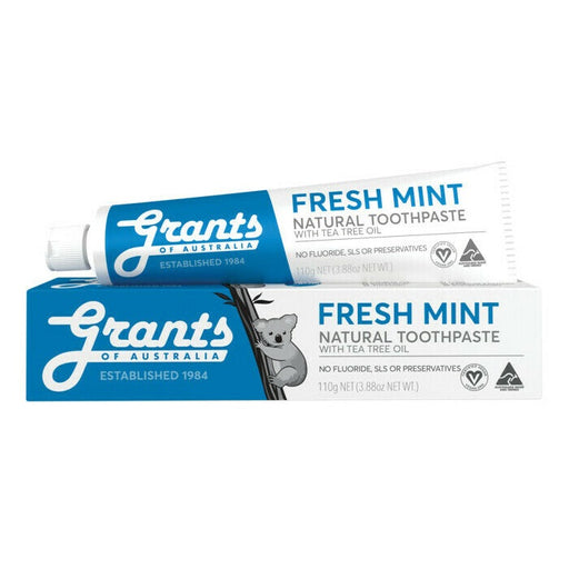 GRANTS Toothpaste Fresh Mint - Go Vita Burwood