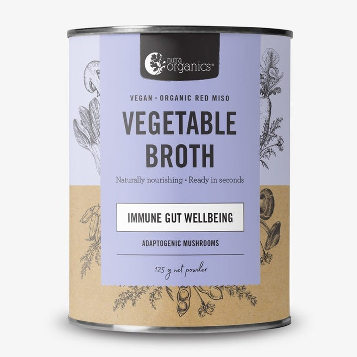 NUTRA ORGANICS Vegetable Broth Mushroom - Go Vita Burwood