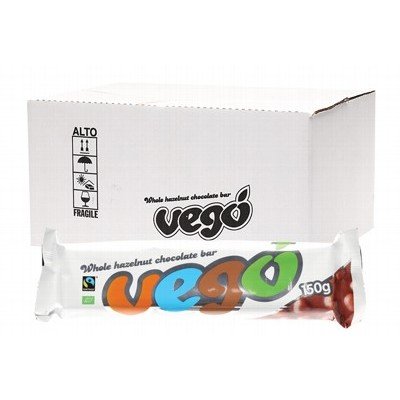 VEGO Whole Hazelnut Chocolate Bar 30x150g - Go Vita Burwood
